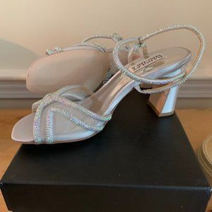 Badgley Mischka Hey Silver Size 7